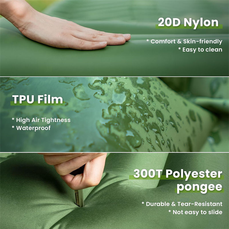 Emergency Preparedness Skin friendly Inflatable Sleeping Pad Emergency Preparedness Skin friendly Inflatable Sleeping Pad