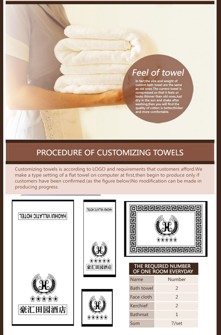 Comfortable Wholesale Personalised Towels.