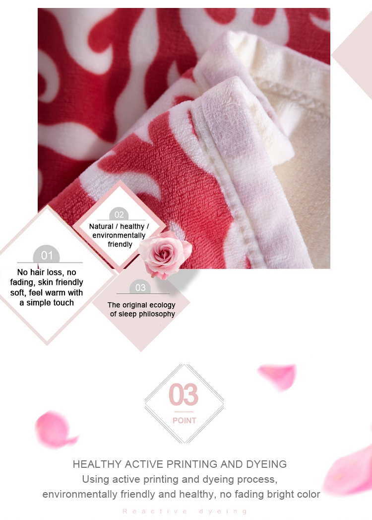 Sheets Quilt Soft Fashion Brand Flannel Blanket
