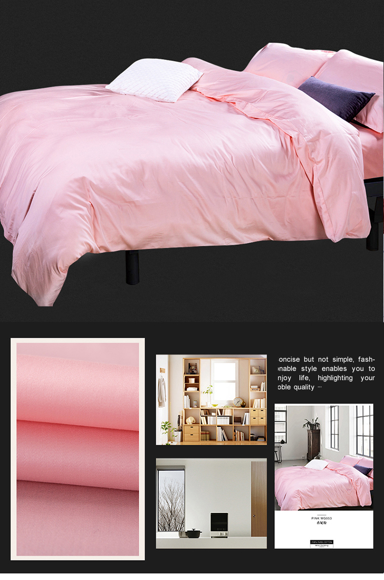 Double Apartment Pink Sheet Set