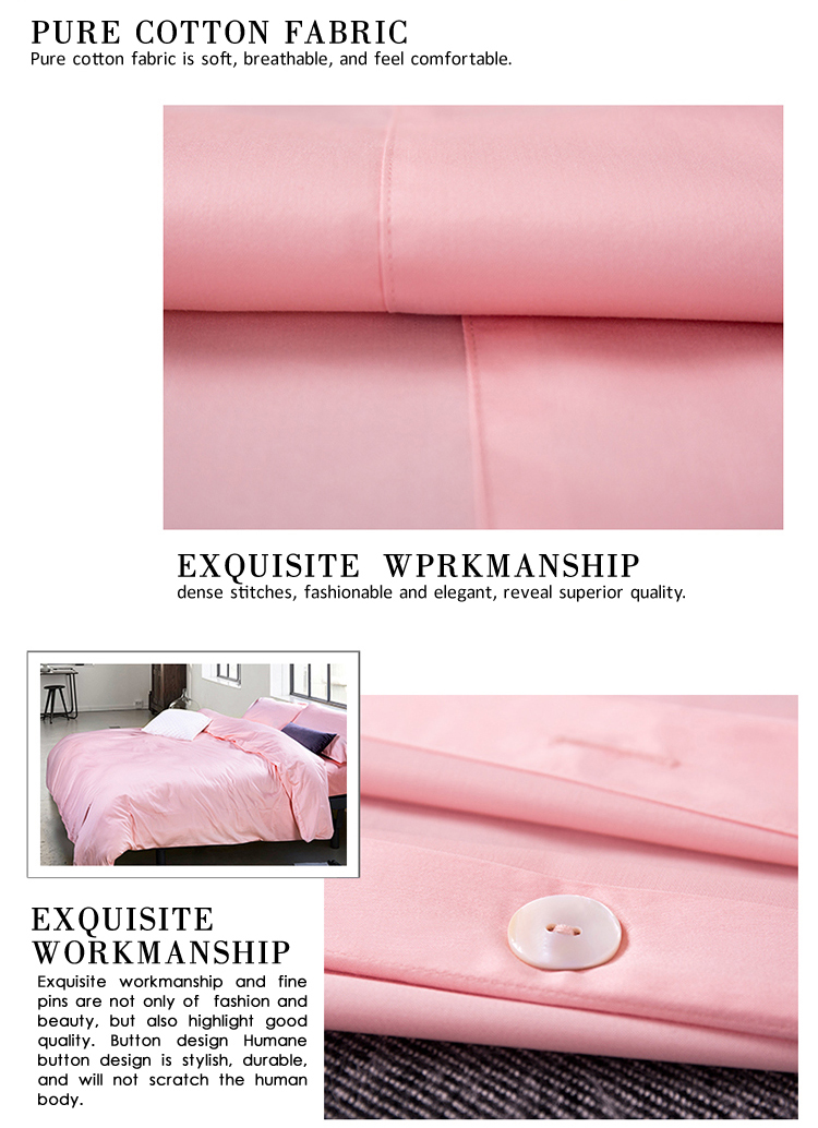 Double Apartment Pink Sheet Set