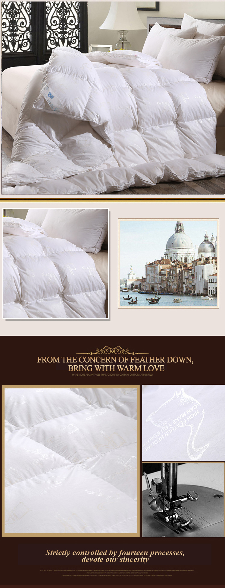 Luxury Bedding King Duvet Cover Set