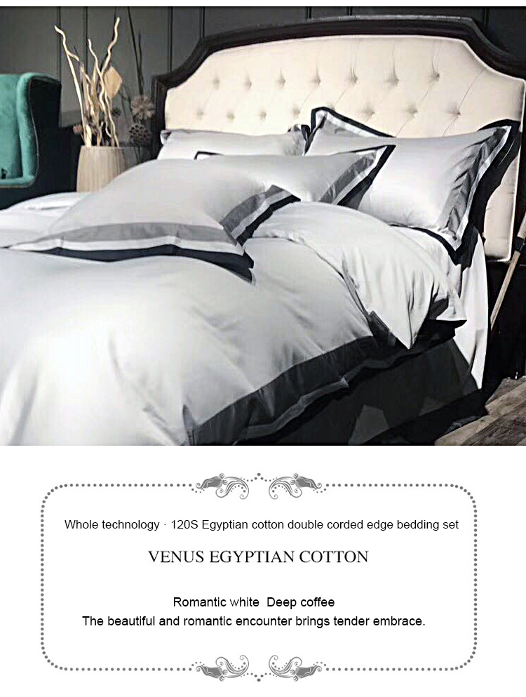 Deluxe Apartment Gray And Cream Bedding