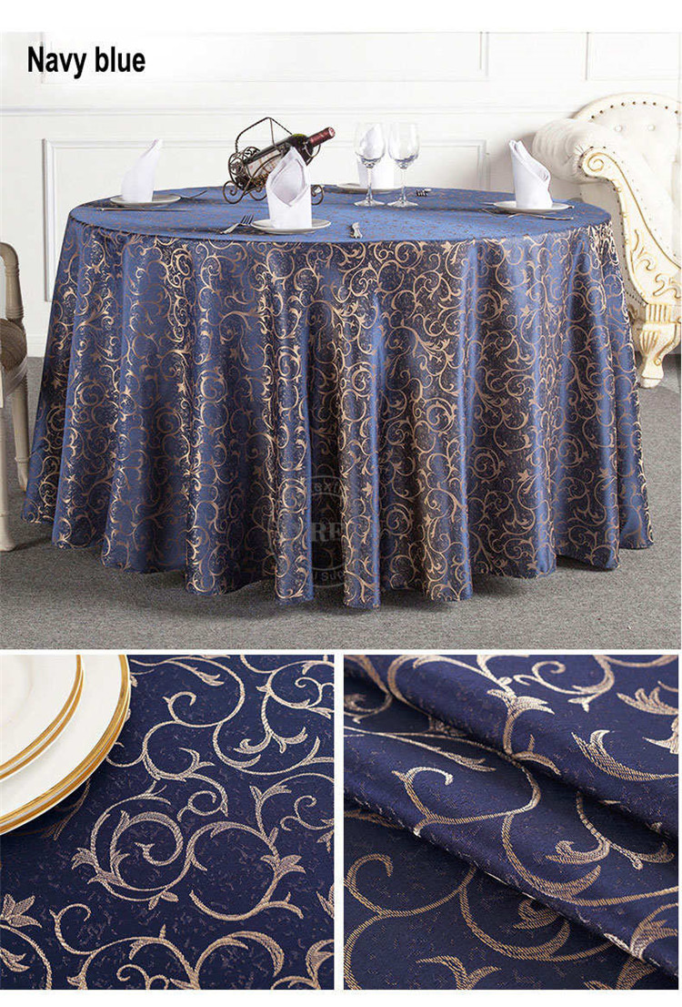 Cheap Jacquard Polyester Tablecloths