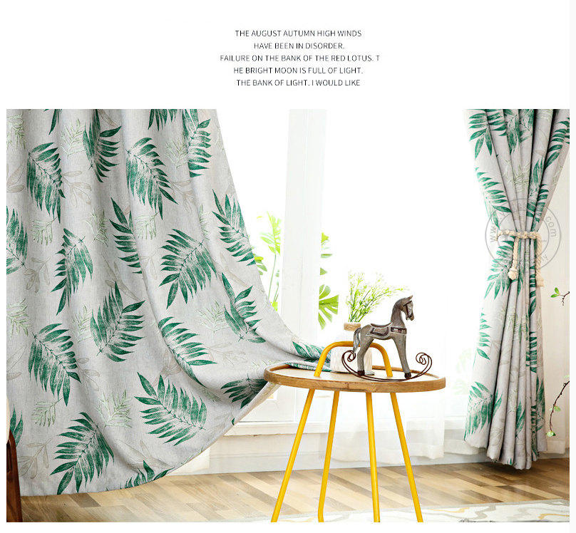 forest green blackout curtains