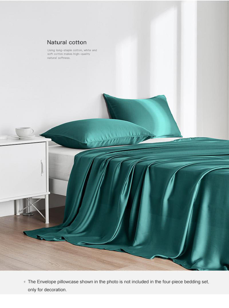 Hotel Bedding Green Cal King Size