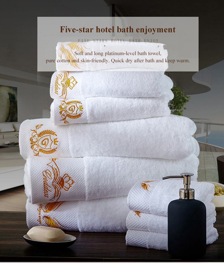 Egyptian Luxury Hotel Quality Towels