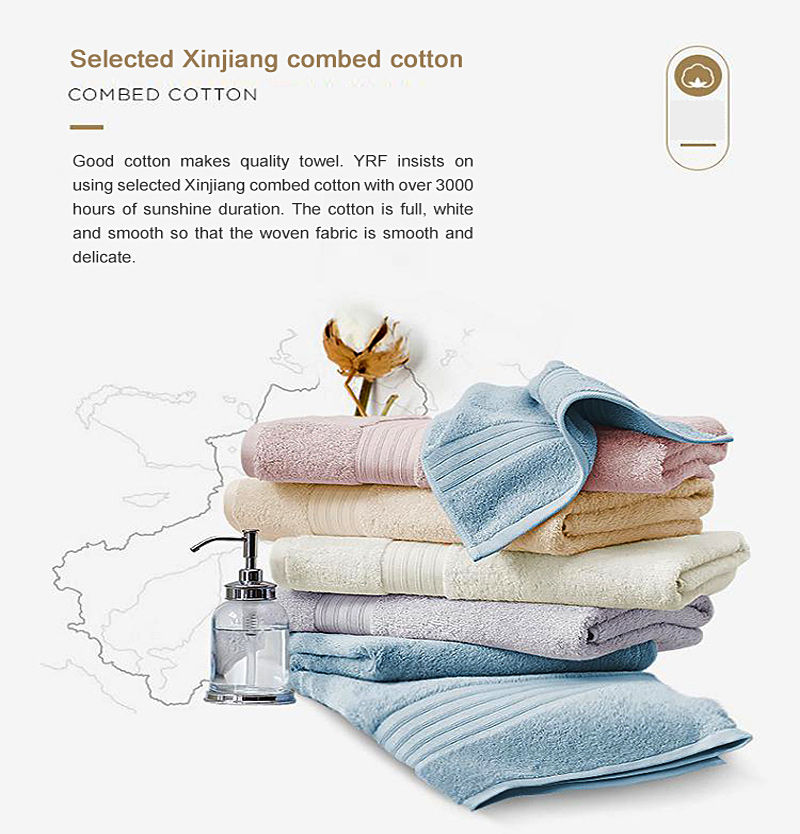 Pure Cotton China Suppliers Hotel Hand Towel Folding