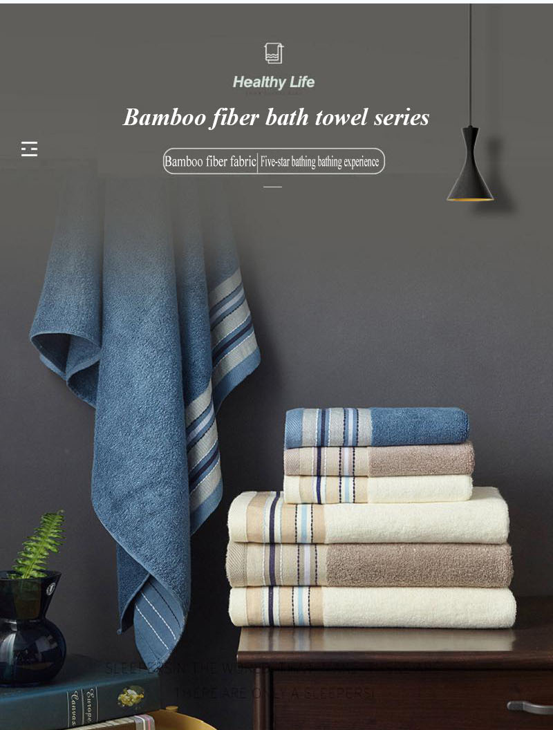 Soft LOGO Bamboo Bath Towel