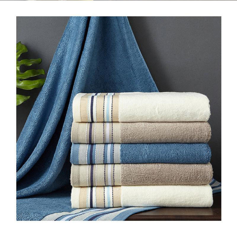 Bamboo Bath Towel Soft LOGO