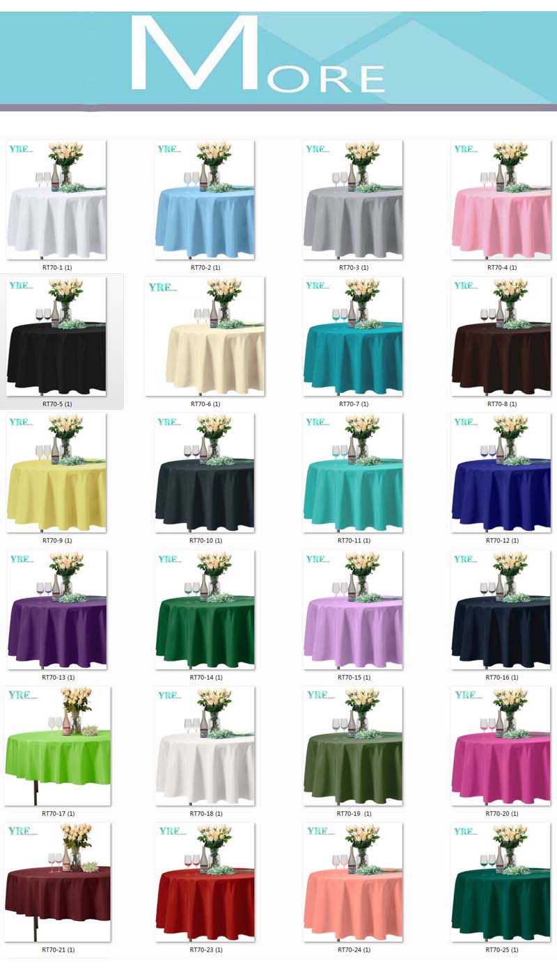 Pure Caribbean Hotel Oblong Table Cloth 60x126 inch