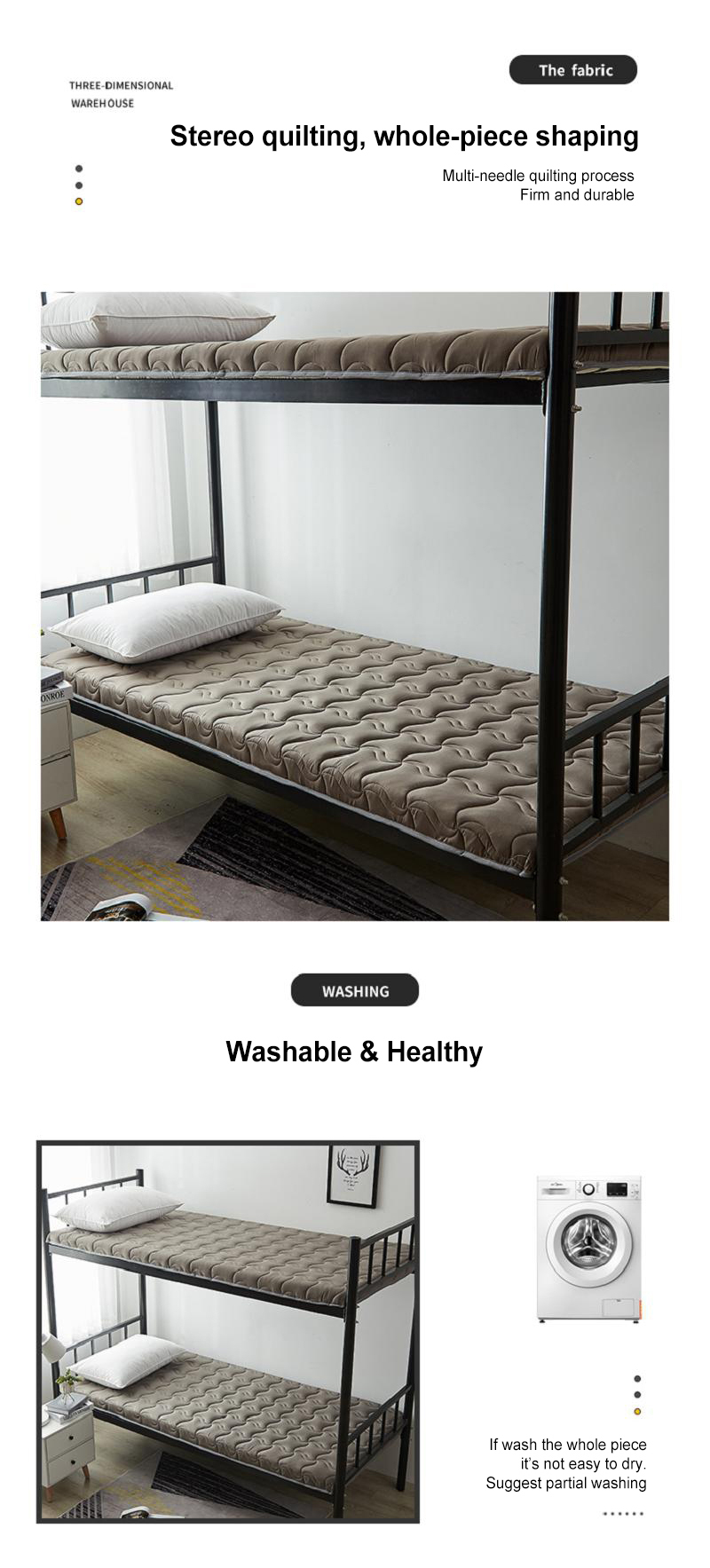 Multi-Purpose Bunk bed Mattress Soft