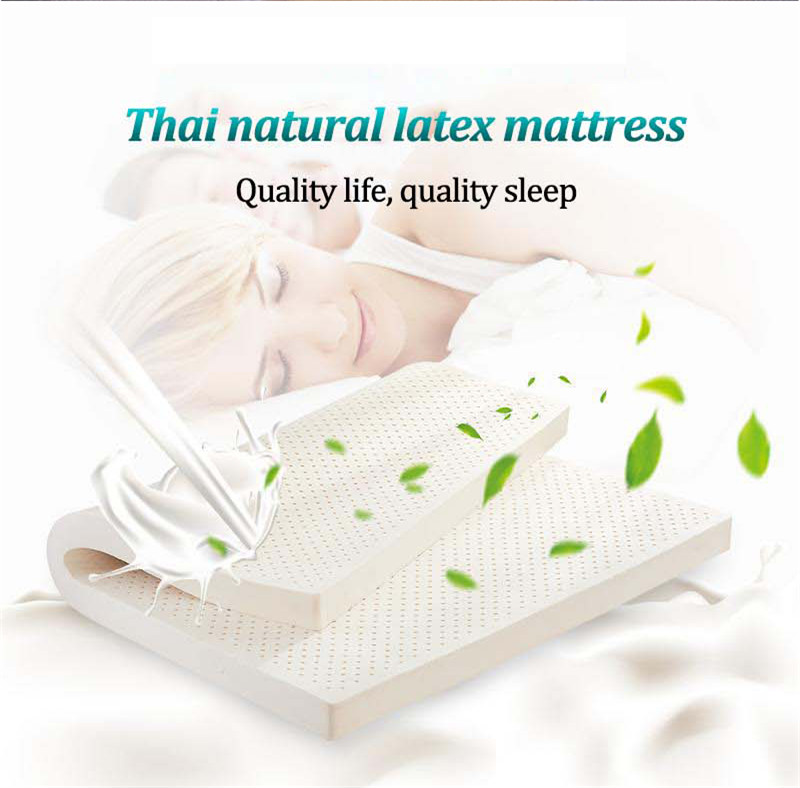 Vacuum Compressed White Thailand Latex Mattress
