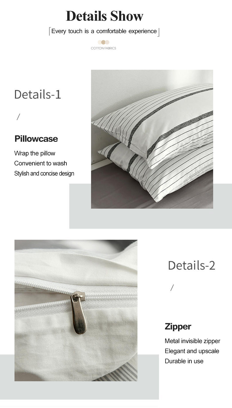 Sheet Set Cotton Fabric King Bed