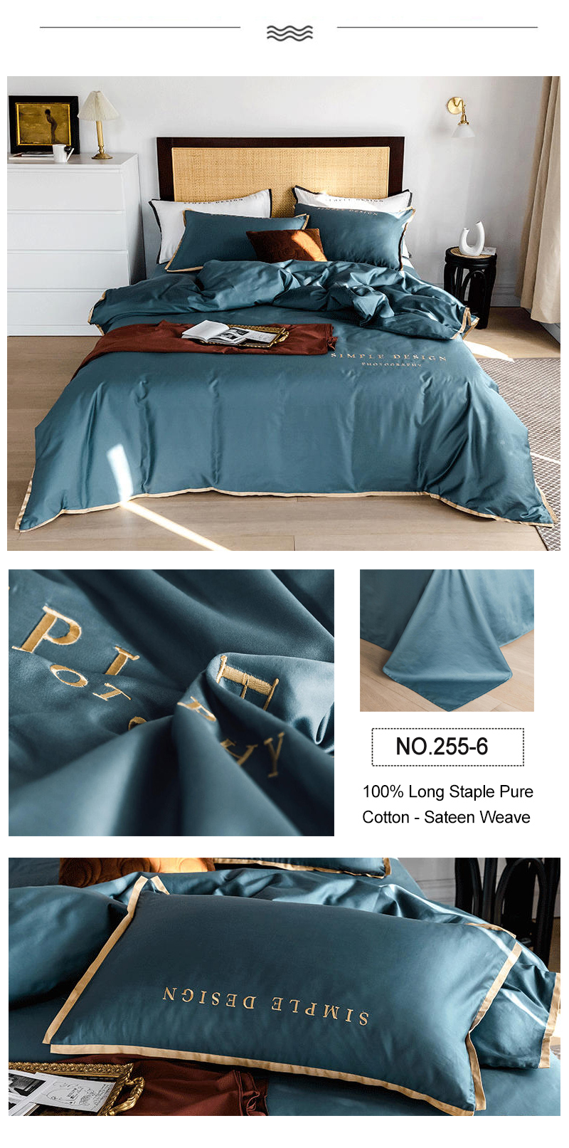 Bed Linen Super King Modern Style