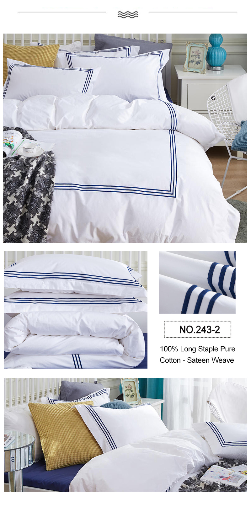 Bedding Set Modern Style Deluxe