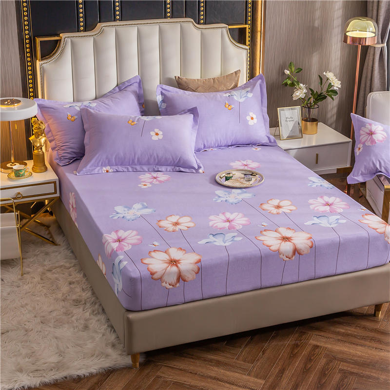 Printed Fitted Sheet Bed Linen
