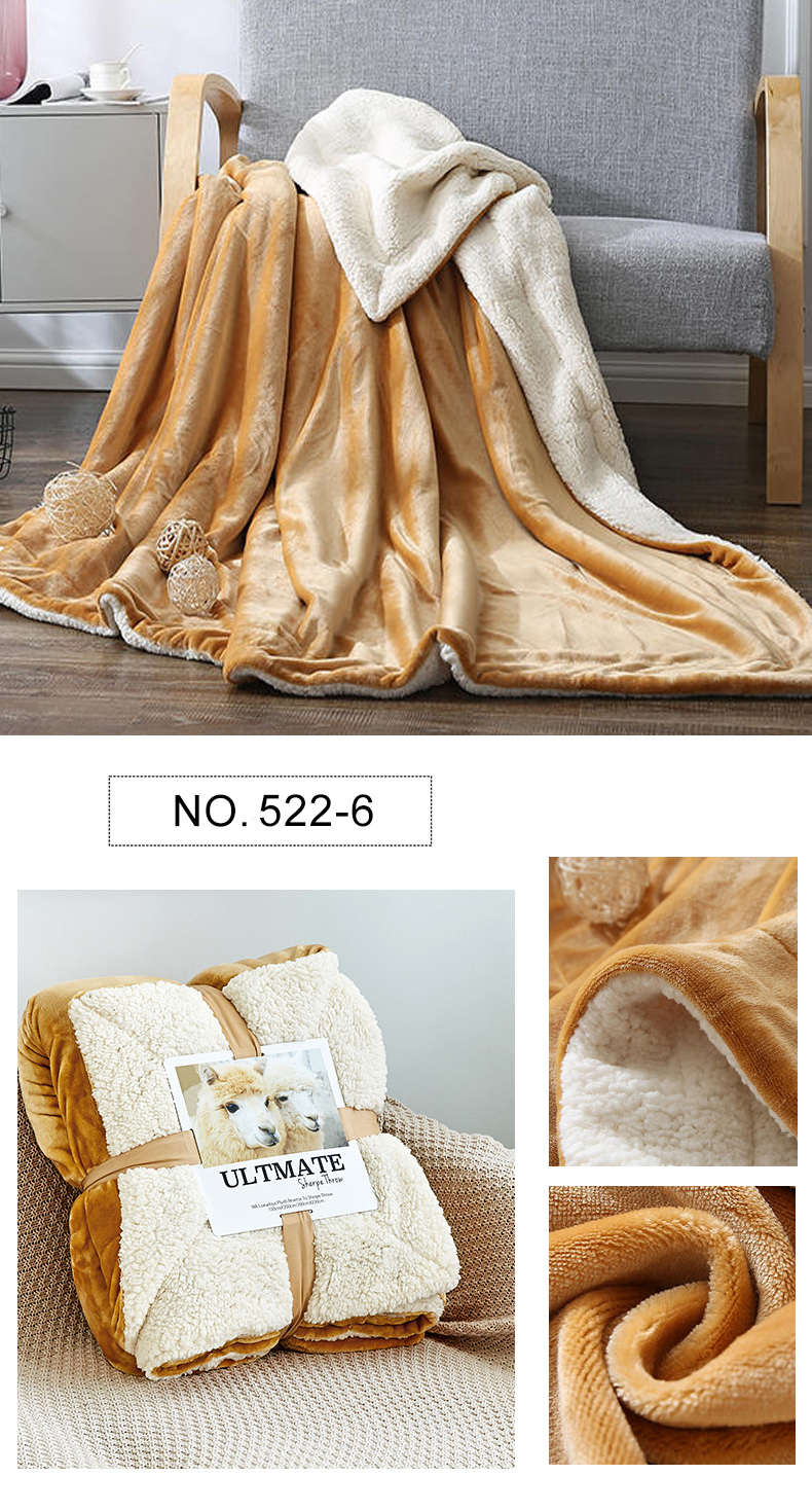 Micro 100% Polyester Blanket Warmth Retention