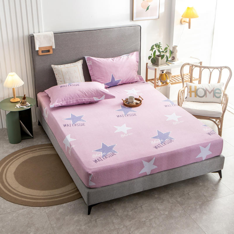 Printing Pentacle Bed Linen Fitted Sheet