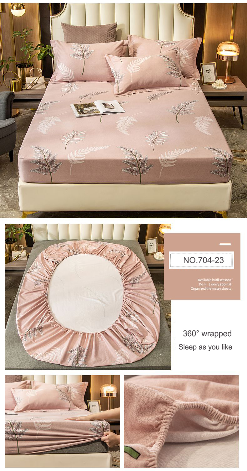 Wrinkle Printed Fitted Sheet