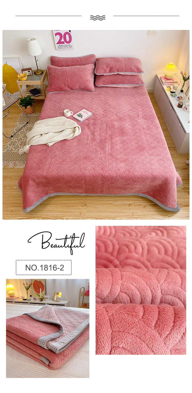 Hot Sale Bedspread Luxurious