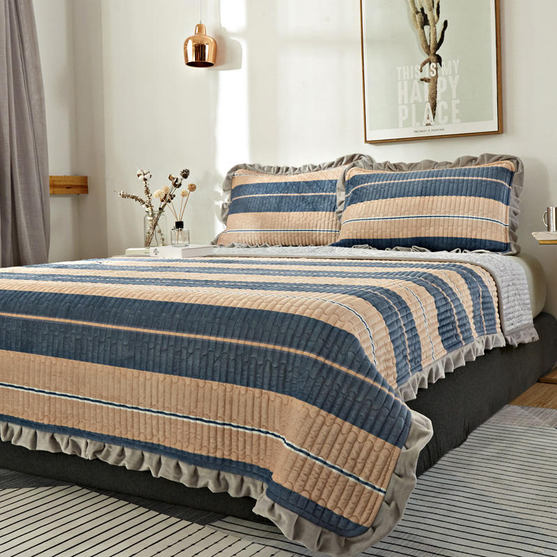 Quilt Set Bedspread Home Bedding