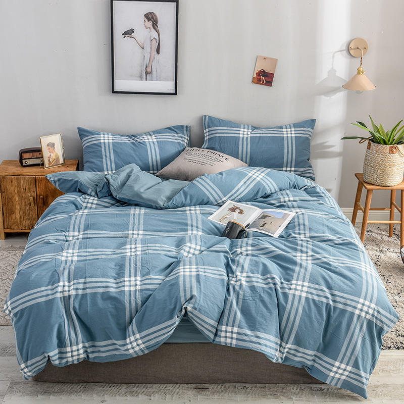 Bedding Blue Gingham New Product