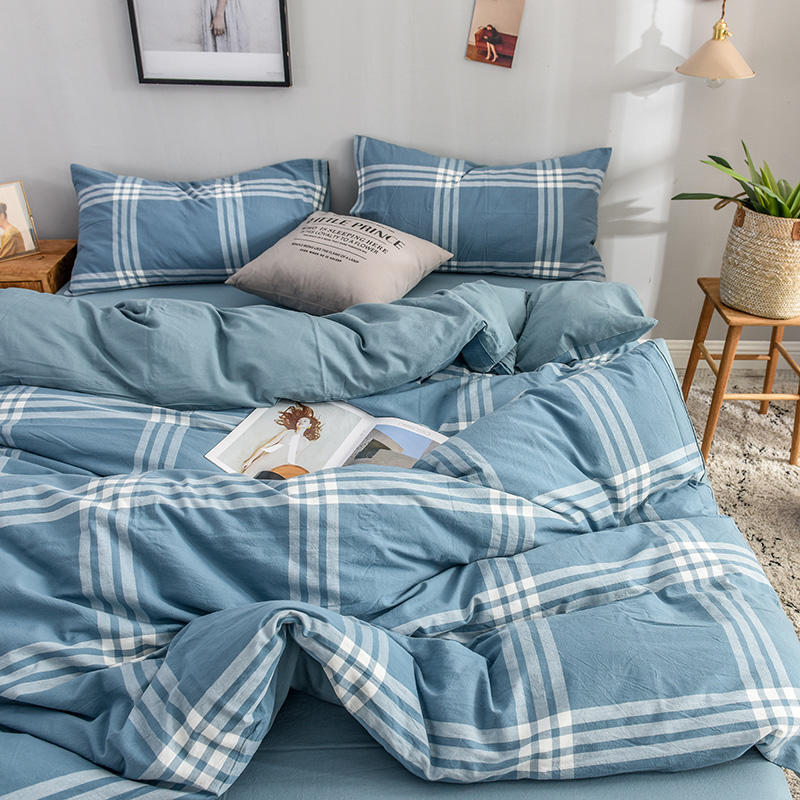 Blue Gingham Bedding New Product
