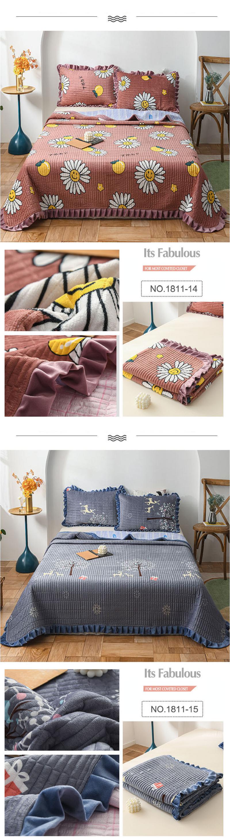 Collection Bedspread Home Decoration