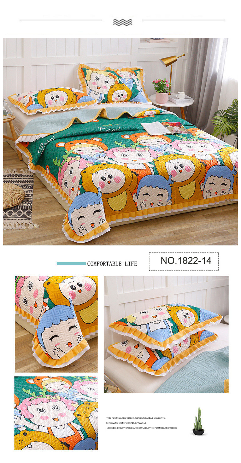 Quilt Bedding Set Bedspread Hot Sale