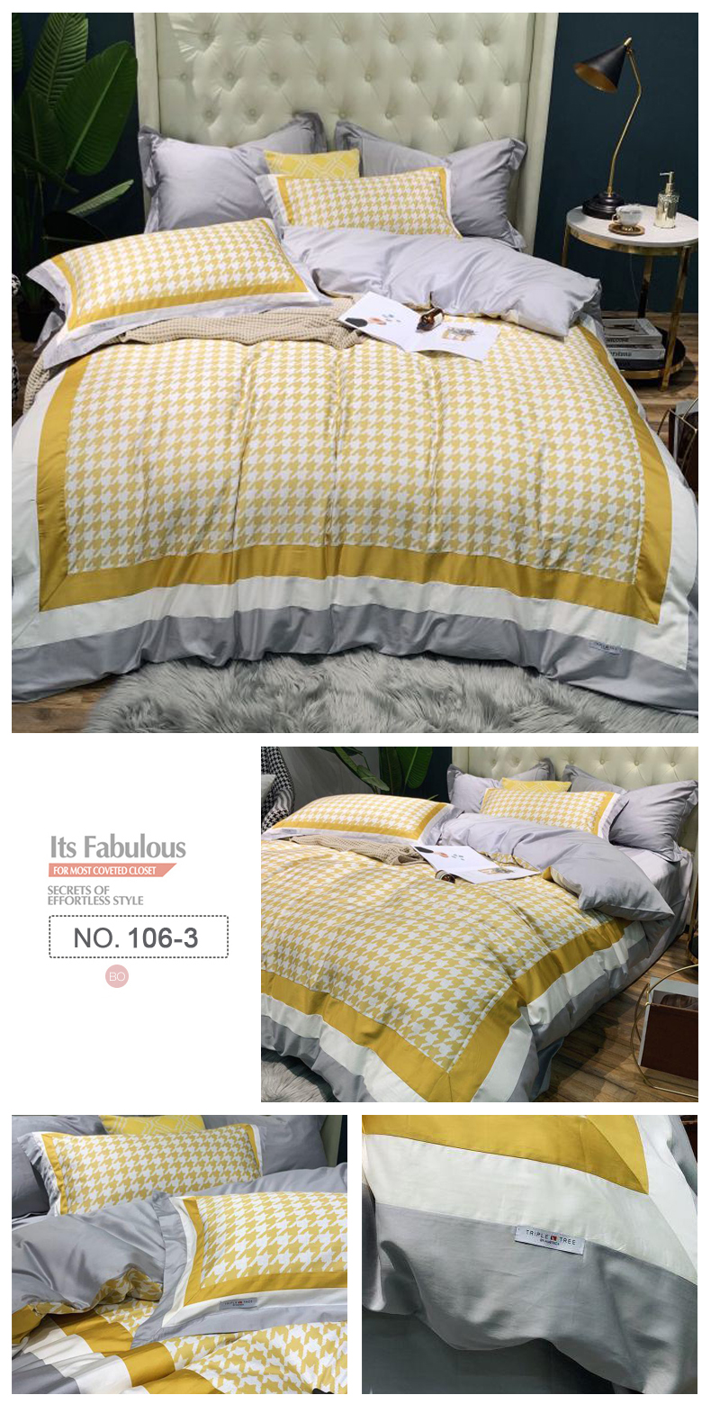 For Queen 4PCS Bed Linen Best Quality