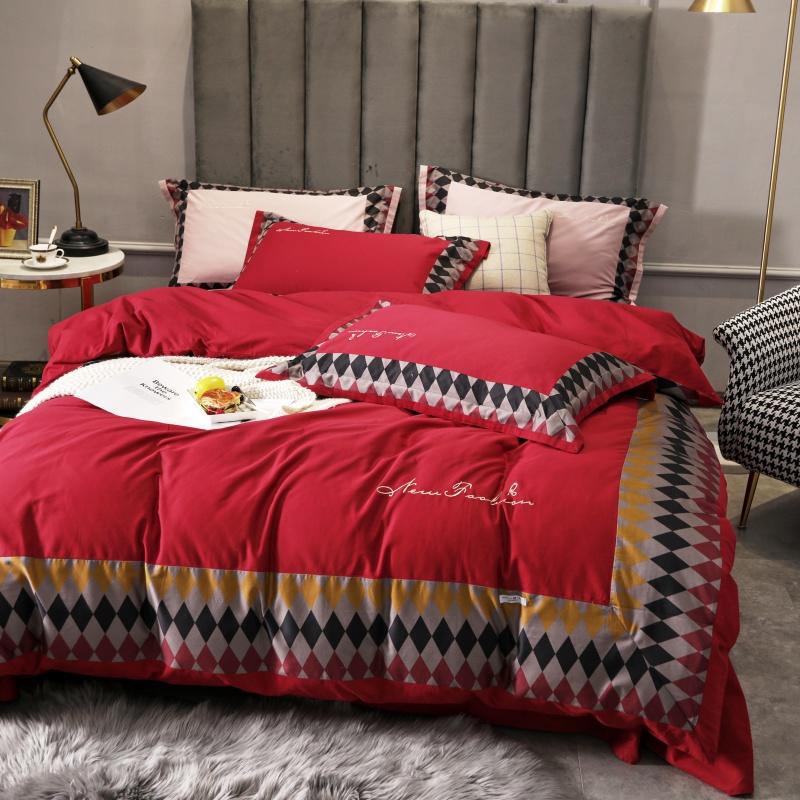 For Single 3PCS High Quality Bedding Setet For Queen 4PCS