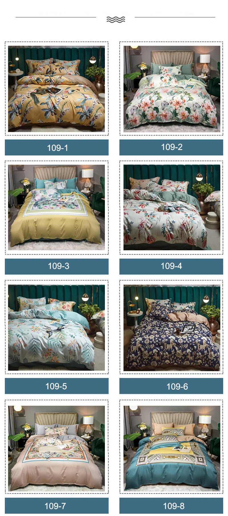 Cotton Brushed Fabric 4PCS Bed Sheet Set