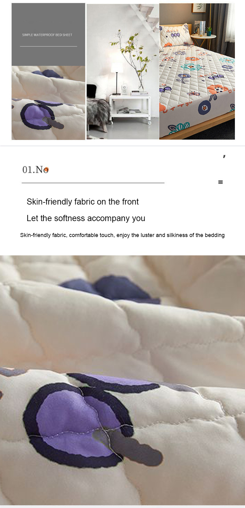 Waterproof Terry Cover Mattress Pad
