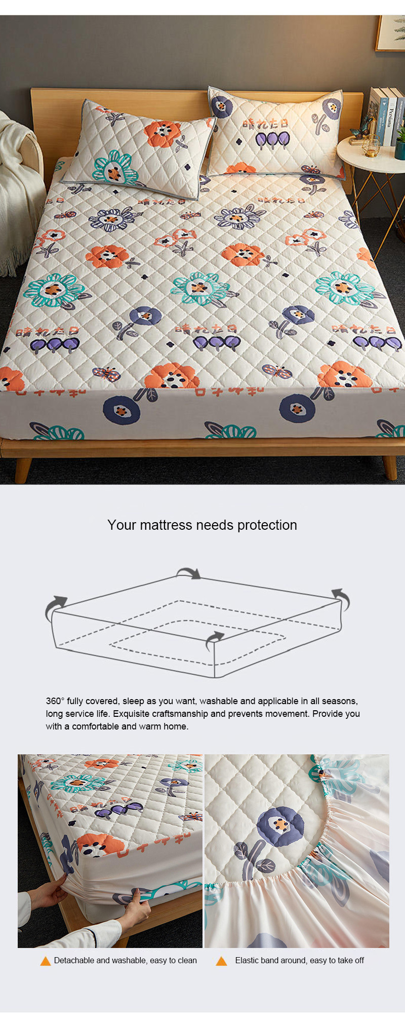 Mattress Pad Terry Cover Protector