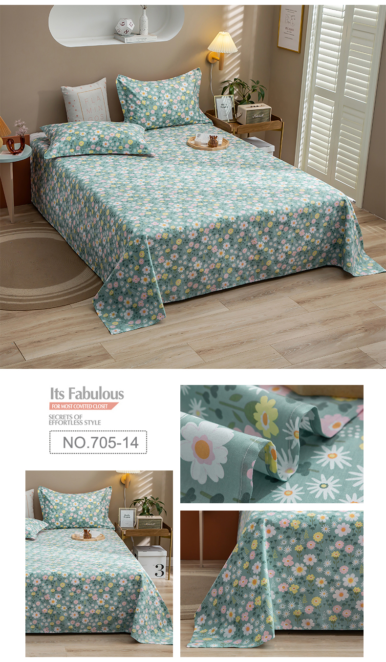 Cotton Bedsheet Printed