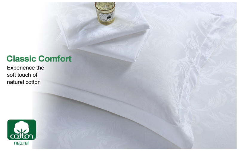 Jacquard 800 Thread Count duvet cover set