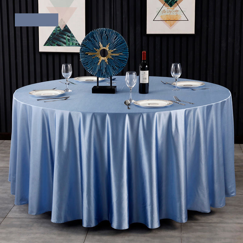 Popular use solid color stain resistant tablecloth