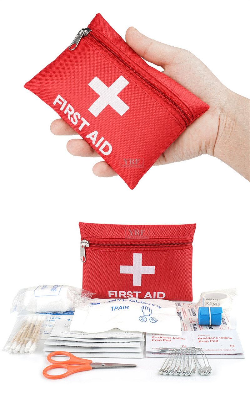 Red Cross Logo First Aid Bag