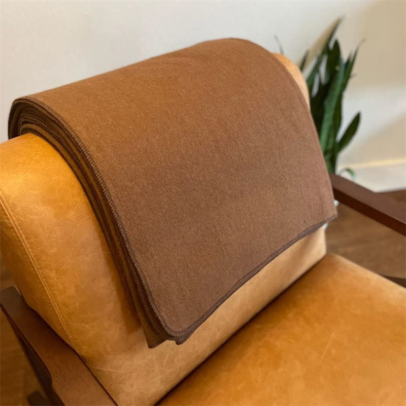 Emergency Disaster Relief Wool Blanket - Camel