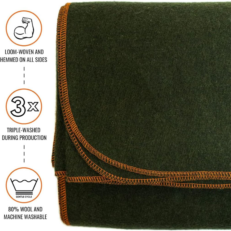 Military Campaign High - Performance 2000g Waterproof Blanket