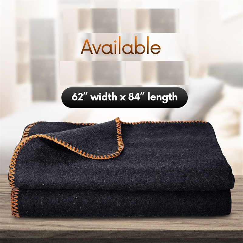 Military 100% Wool 160x230cm Waterproof Blanket