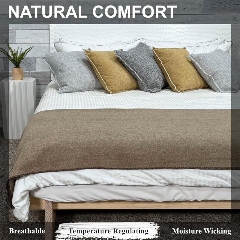 40% Wool 150x210cm Blanket for All Conditions