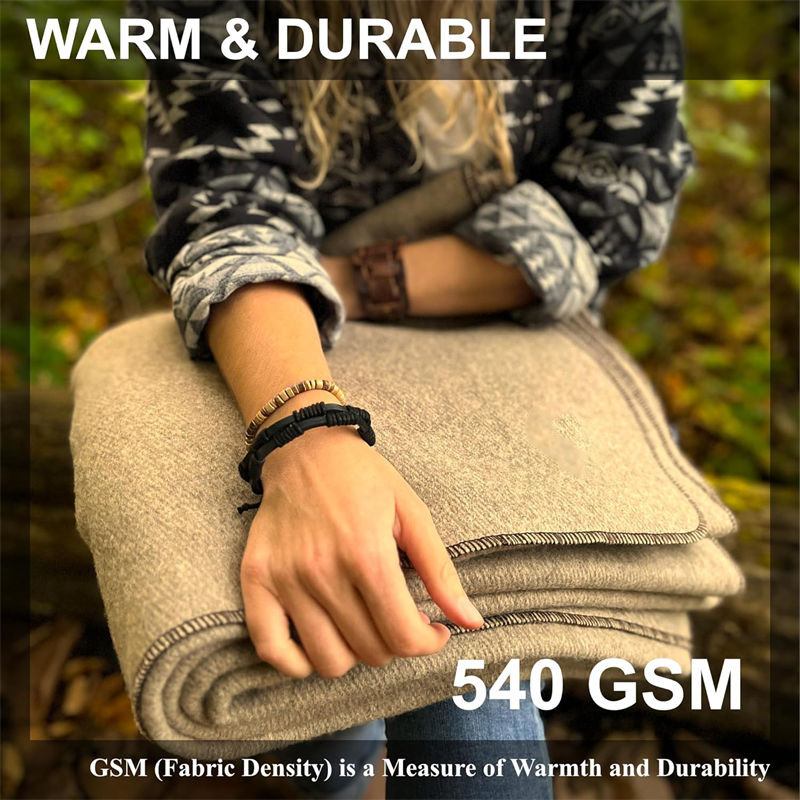 700g Light - weight Military and Police 40% Wool Blanket