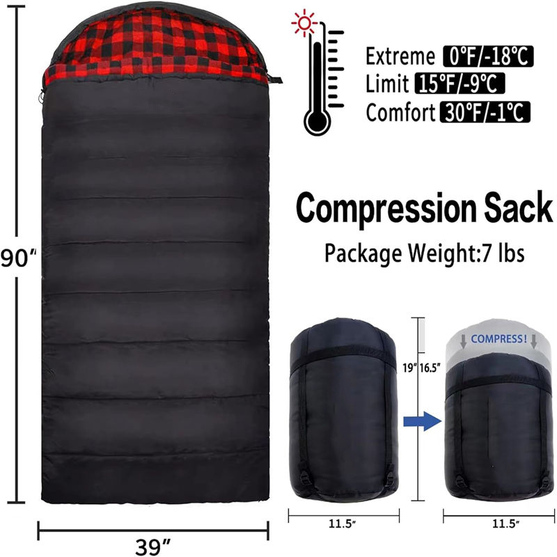 Spacious Comfortable Shelter Sleeping Bag