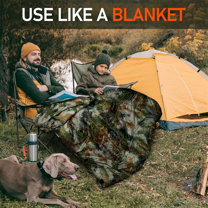 Portable refugees sleeping bag 