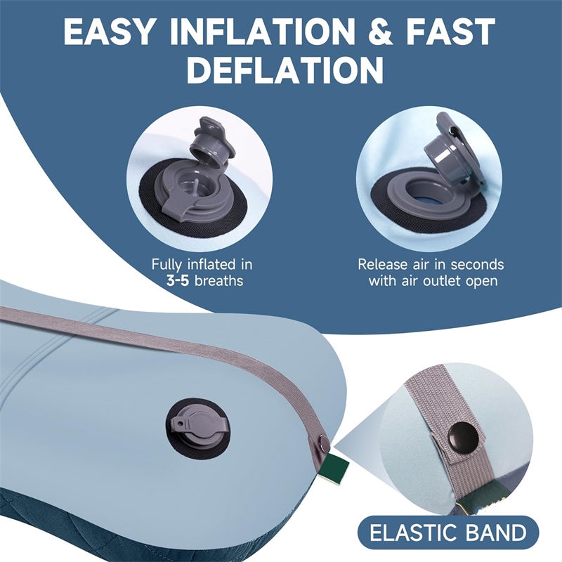 Emergency Rescue Lightweight Inflatable Pillow Emergency Rescue Lightweight Inflatable Pillow