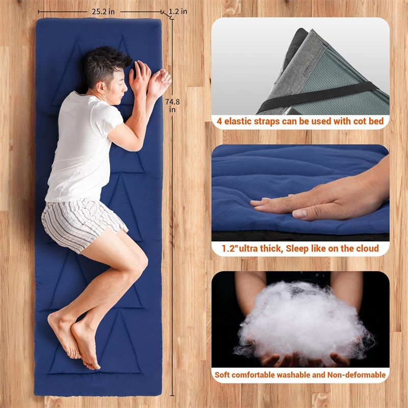 Quick Deployment Foldable Bed