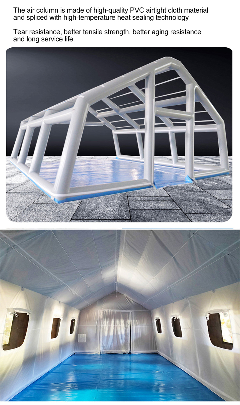 95% UV - block tent small White disaster relief