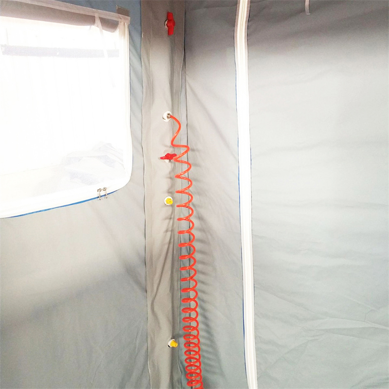 Military green inflatable tent 4000m altitude